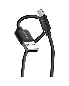Verbatim Essentials Sync & Charge USB-A to C Cables 32393