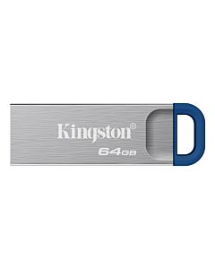 Kingston Technology DataTraveler 64GB Kyson 220MB/s Metal USB 3.2 Gen 1 DTKNG2/64GB