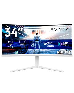 Philips 34M2C5601QA/00 computer monitor 86.4 cm (34") 3440 x 1440 pixels White 34M2C5601QA/00