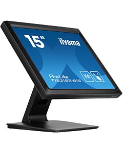 iiyama T1531SR-B1S computer monitor 38.1 cm (15") 1024 x 768 pixels XGA LCD Touchscreen Black T1531SR-B1S