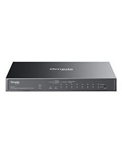 TP-Link Omada ES210GP network switch Managed L2 Gigabit Ethernet (10/100/1000) Power over Ethernet (PoE) DIN rail Black ES210GP