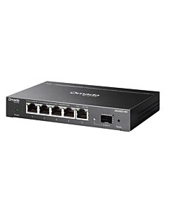 TP-Link Omada ES206X-M2 network switch Managed L2 2.5G Ethernet (100/1000/2500) Desktop/Wall-Mounting Black ES206X-M2