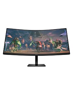 OMEN by HP 34 inch WQHD 165Hz Curved Gaming Monitor - OMEN 34c 780K8AA#ABU