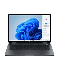 HP OmniBook Ultra Flip 14-fh0004na Copilot+ PC Intel Core Ultra 7 258V Laptop 35.6 cm (14") Touchscreen 3K 32 GB LPDDR5x-SDRAM 2 TB SSD Wi-Fi 7 (802.11be) Windows 11 Home Black, Grey B11MHEA#ABU