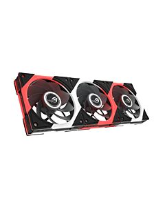 ASUS ROG Eurux GR120 ARGB Reverse Fan - Triple Pack Computer case 12 cm Black, White 3 pc(s) 90DA00K0-B09020