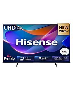 Hisense 43A6STUK TV 109.2 cm (43") 4K Ultra HD Smart TV Wi-Fi Black 43A6STUK