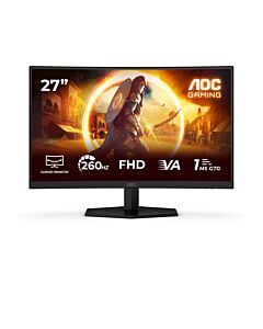 AOC C27G42ZEP computer monitor 68.6 cm (27") 1920 x 1080 pixels Full HD LCD Black, Red 