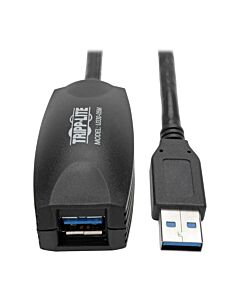 Tripp Lite U330-05M USB 3.0 SuperSpeed Active Extension Repeater Cable (A M/F), 5M (16.4 ft.)