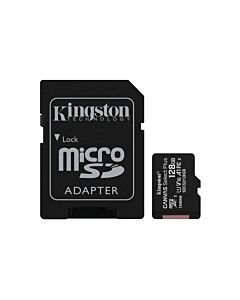 Kingston Technology Canvas Select 128GB micSDXC Plus 100R A1 C10 Card + ADP