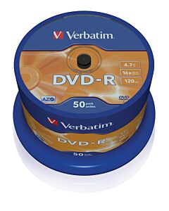 Verbatim DVD-R Matt Silver 4.7 GB 50 pc(s)