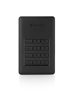 Verbatim Store 'n' Go Secure Portable HDD with Keypad Access 1TB