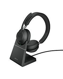 Jabra Evolve2 65 USB-C Black MS Chrg stand Stereo