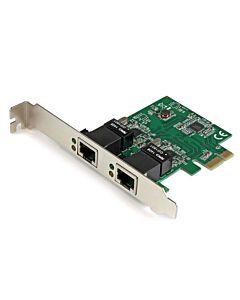 StarTech.com Dual Port Gigabit PCI Express Server Network Adapter Card - PCIe NIC
