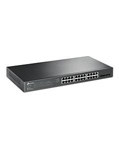 TP-Link JetStream 28-Port Gigabit Smart PoE Switch with 24-Port PoE+ SG2428P