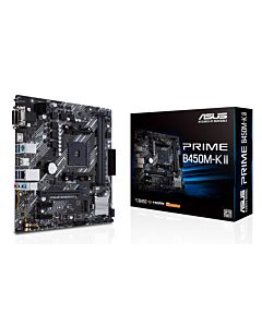 ASUS Prime B450M-K II AMD B450 Socket AM4 micro ATX