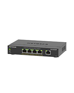 NETGEAR GS305EP Managed L3 Gigabit Ethernet (10/100/1000) Power over Ethernet (PoE) Black GS305EP-100UKS