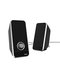 Hama Sonic LS-206 Black, Silver 6 W