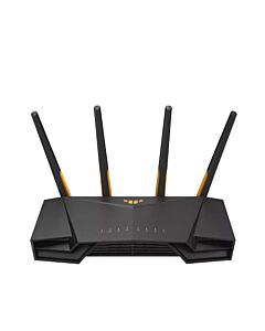 ASUS TUF Gaming AX3000 V2 wireless router Gigabit Ethernet Dual-band (2.4 GHz / 5 GHz) Black, Orange 90IG0790-MU9B00
