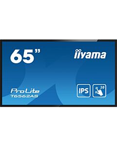 iiyama T6562AS-B1 Signage Display Interactive flat panel 163.8 cm (64.5") IPS 500 cd/m² 4K Ultra HD Black Touchscreen Built-in processor Android 8.0 24/7