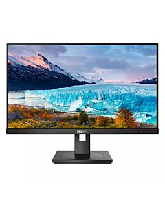 Philips S Line 243S1/00 computer monitor 60.5 cm (23.8") 1920 x 1080 pixels Full HD LCD Black
