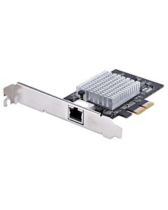 StarTech.com 1-Port 10Gbps PCIe Network Adapter Card, Network Card for PC/Server, Six-Speed PCIe Ethernet Card with Jumbo Frame Support, NIC/LAN Interface Card, 10GBASE-T and NBASE-T