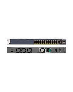 NETGEAR M4300-28G-PoE+(1000W)/US/EMEA Managed Gigabit Ethernet (10/100/1000) Power over Ethernet (PoE) 1U Black