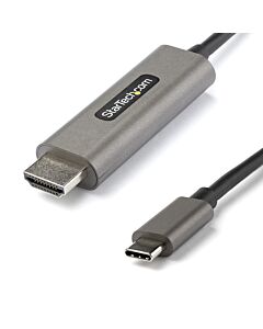 StarTech.com 6ft (2m) USB C to HDMI Cable 4K 60Hz w/ HDR10 - Ultra HD USB Type-C to 4K HDMI 2.0b Video Adapter Cable - USB-C to HDMI HDR Monitor/Display Converter - DP 1.4 Alt Mode HBR3