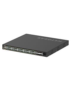 NETGEAR GSM4248P-100EUS network switch Managed L2/L3/L4 Gigabit Ethernet (10/100/1000) Power over Ethernet (PoE) Black GSM4248P-100EUS