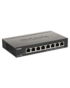 D-Link DGS-1100-08PV2/B network switch Managed L2/L3 Gigabit Ethernet (10/100/1000) Power over Ethernet (PoE) Black DGS-1100-08PV2/B
