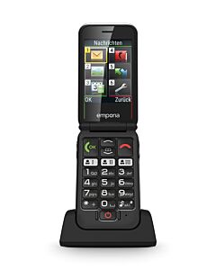 Emporia emporiaJOY 7.11 cm (2.8") Black Entry-level phone