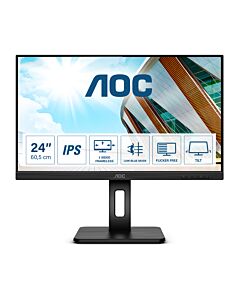 AOC P2 Q24P2Q LED display 60.5 cm (23.8") 2560 x 1440 pixels Quad HD Black