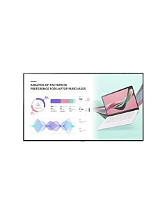 LG 98UH5J-H Signage Display Digital signage flat panel 2.49 m (98") LCD Wi-Fi 500 cd/m² 4K Ultra HD Black WebOS 24/7