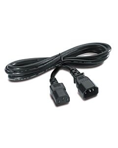 APC Power Cord, C13 to C14, 2.5m AP9870