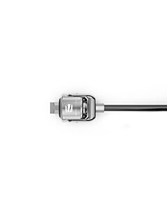 Compulocks T-bar Security Keyed Cable Lock Black