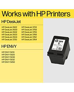 HP 304XL Tri-color Original Ink Cartridge