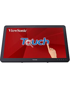 Viewsonic TD2430 computer monitor 59.9 cm (23.6") 1920 x 1080 pixels Full HD LCD Touchscreen Multi-user Black TD2430
