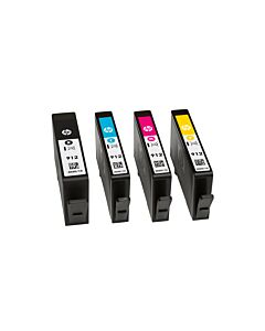 HP 912XL High Yield Yellow Original Ink Cartridge 3YL83AE#BGX