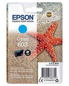 Epson C13T03U24010 ink cartridge 1 pc(s) Original Standard Yield Cyan C13T03U24010