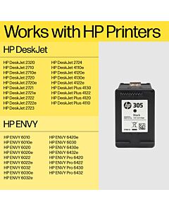 HP 305 Tri-color Original Ink Cartridge