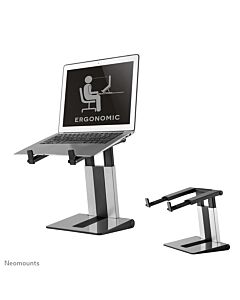 Neomounts NSLS200 Laptop stand 10-17" - height adjustable - foldable - compact - universal NSLS200