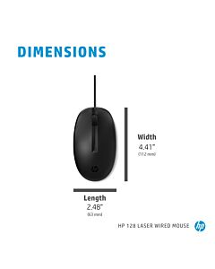 HP 128 Laser Wired Mouse 265D9AA