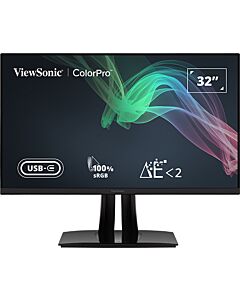 Viewsonic VP56 computer monitor 81.3 cm (32") 3840 x 2160 pixels 4K Ultra HD LED Black VP3256-4K