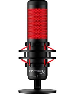 HyperX QuadCast - USB Microphone (Black-Red) - Red Lighting