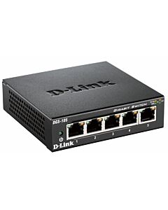 D-Link 5-Port Gigabit Unmanaged Desktop Switch DGS-105/B