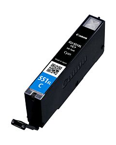 Canon CLI-551XL High Yield Cyan Ink Cartridge 6444B001