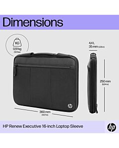 HP Renew Executive 14-inch Laptop Sleeve 6B8Y3AA