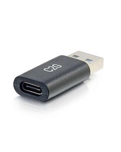 C2G USB-C® Female to USB-A Male SuperSpeed USB 5Gbps Adapter Converter