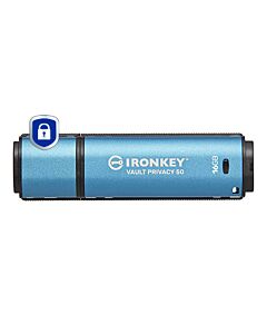 Kingston Technology IronKey 16GB Vault Privacy 50 AES-256 Encrypted, FIPS 197 IKVP50/16GB