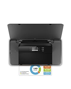 HP Officejet 200 Mobile Wireless Color Printer CZ993A#BHC