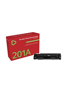 Everyday™ Black Remanufactured Toner by Xerox compatible with HP 201A (CF400A), Standard capacity
